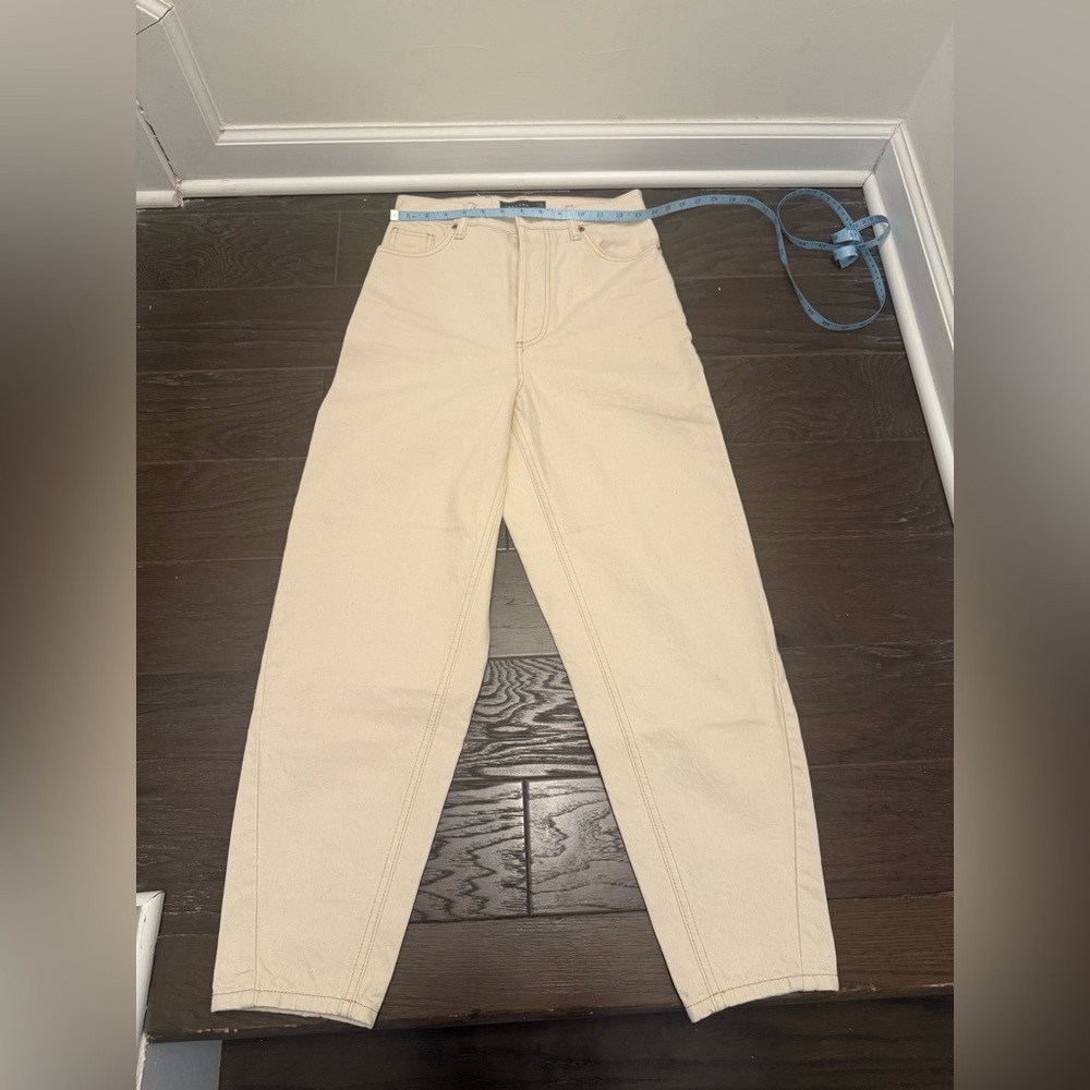 Topshop Barrel Leg Jeans